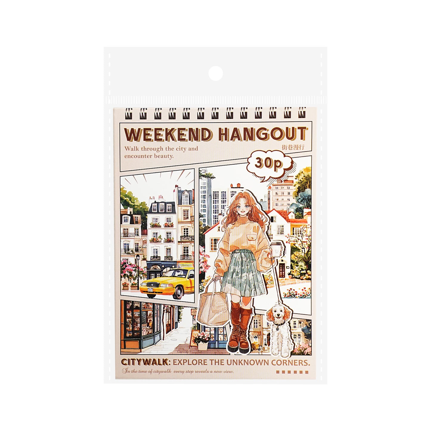 30 Pcs Party Themed PET Stickers XJYX