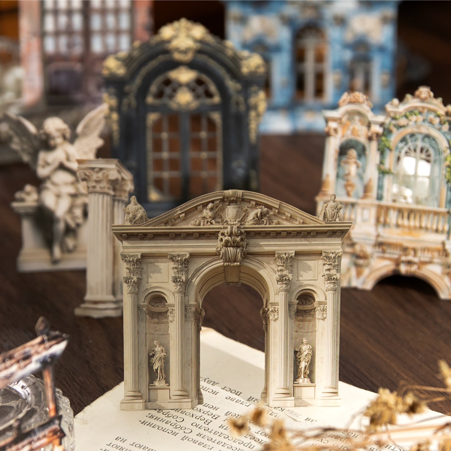 20 Pcs Manor Door Window Cardstock MHZY