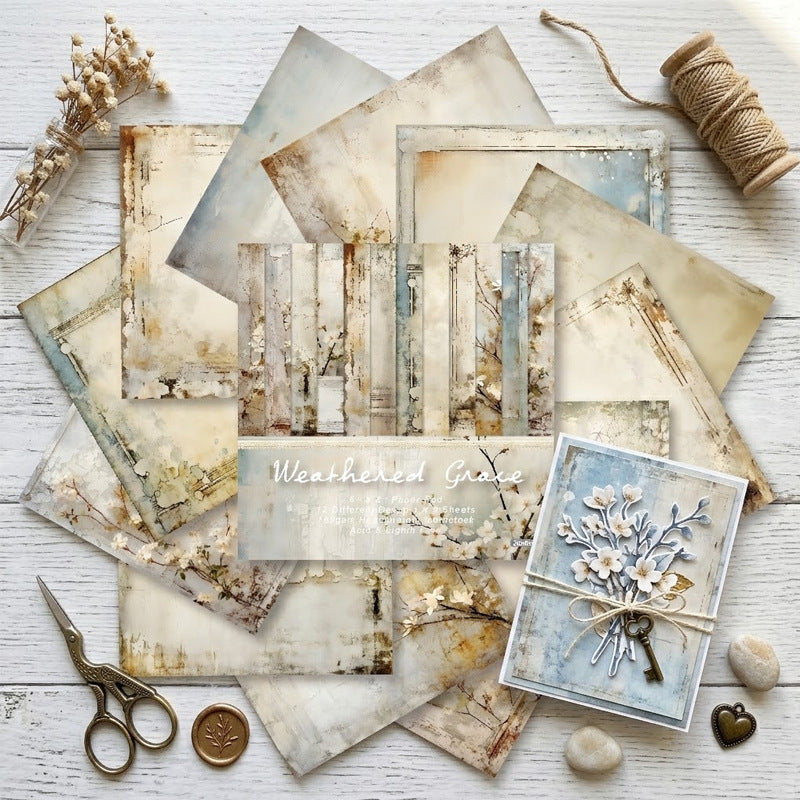 6 inch Scrapbook Paper Pad SKP006A