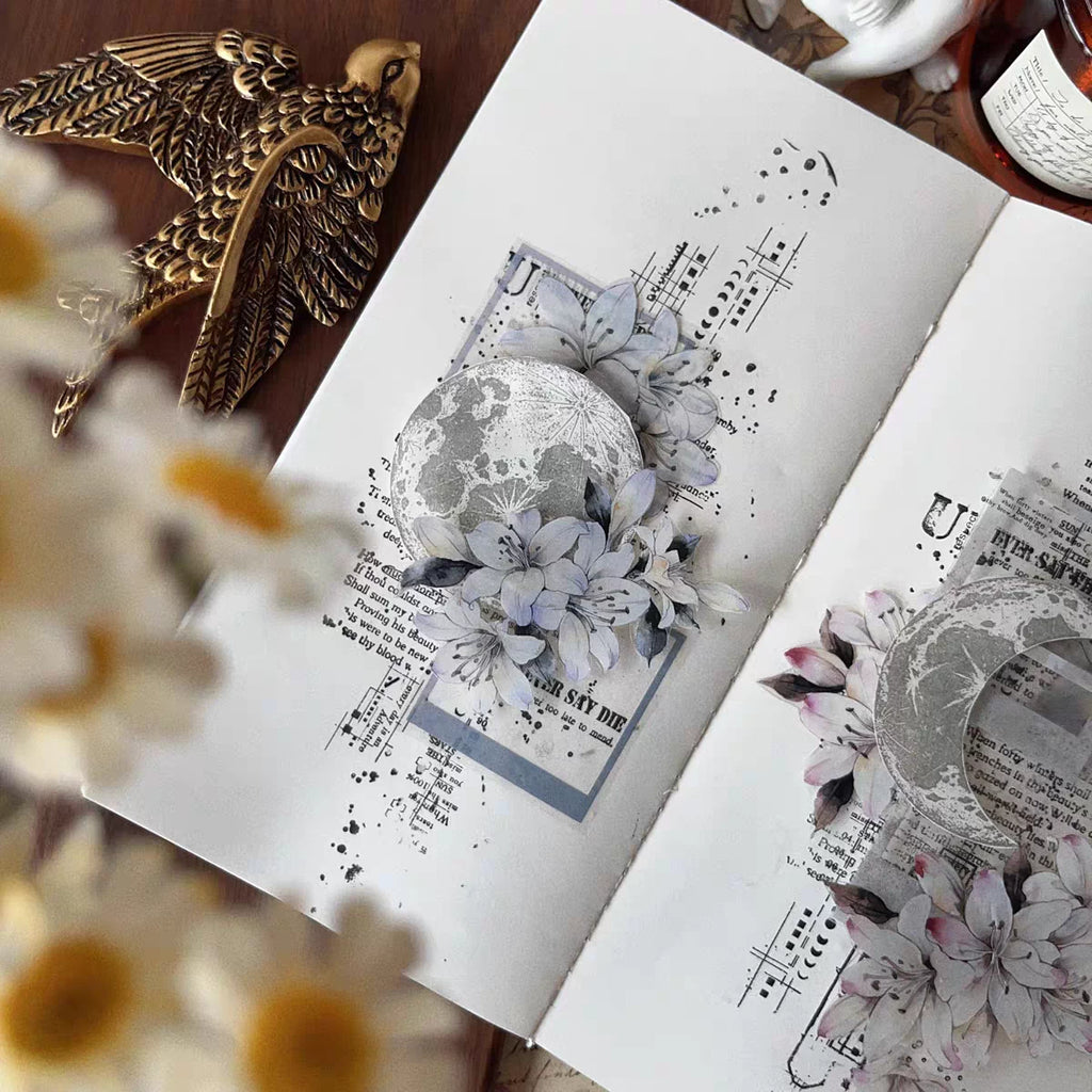 Floral Decorative Tape Rolls- Lily Language