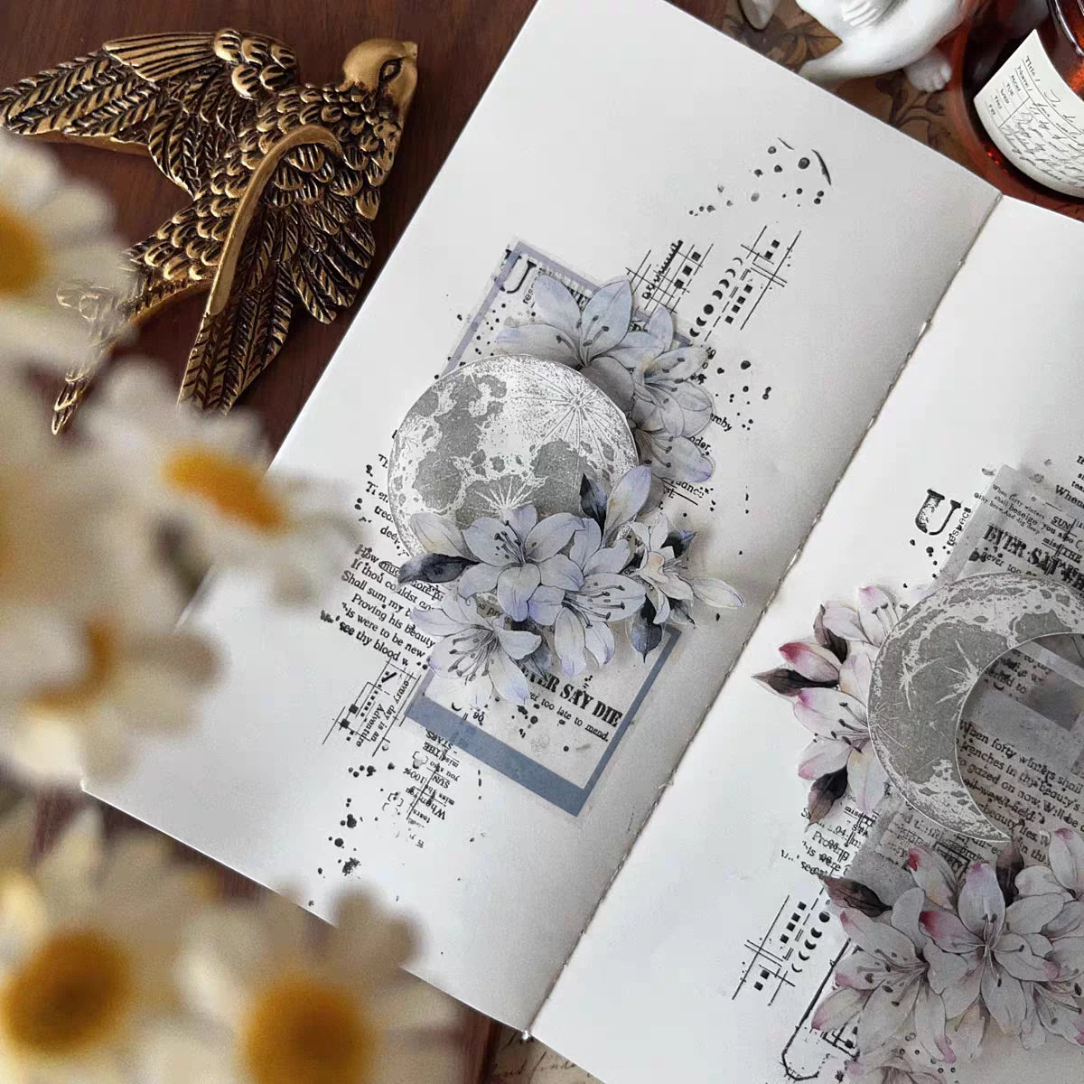 Floral Decorative Tape Rolls- Lily Language