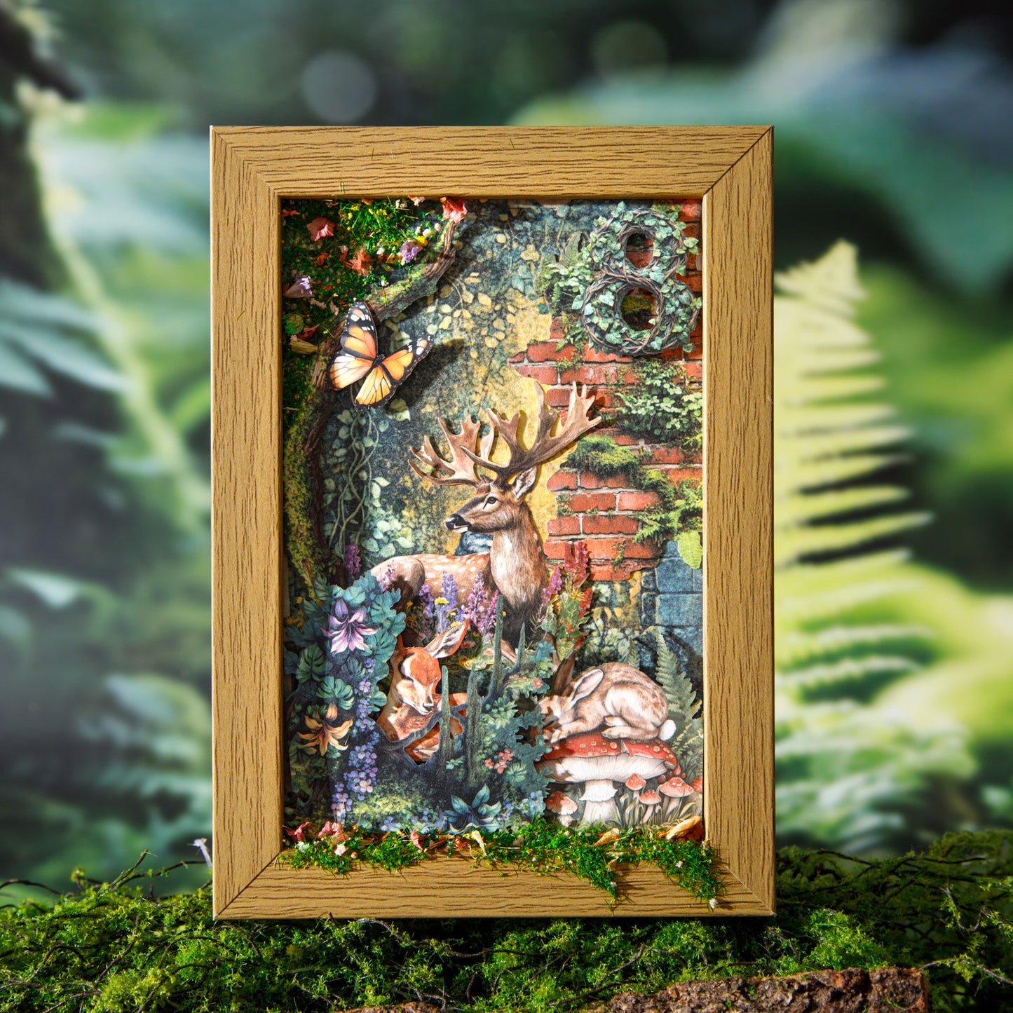 100 Pcs Forest Explore Journal Paper and Stickers Kit CLTXJ