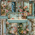 6 inch Vintage Frame Scrapbook Paper Pad SKP341