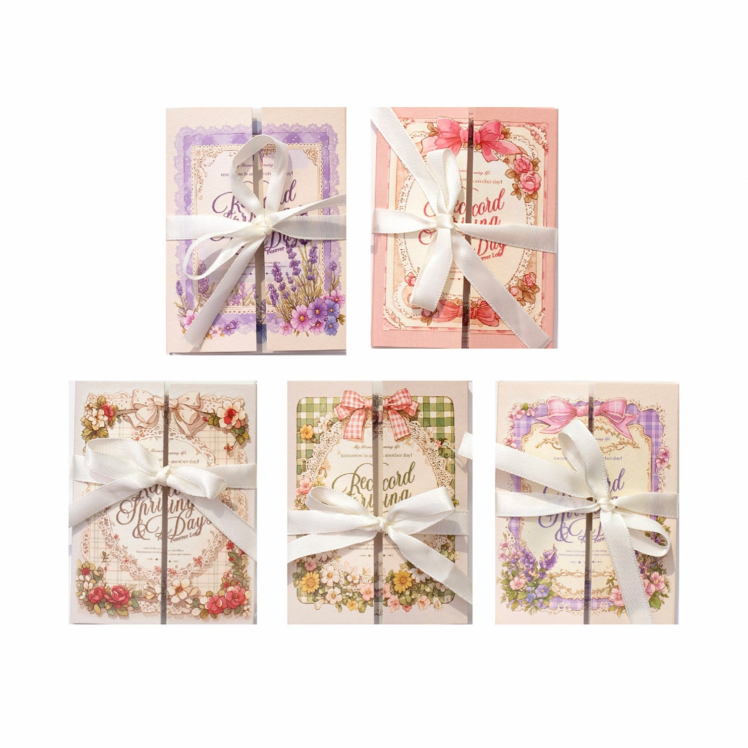 50 Sheets Floral Scrapbook Paper JLCR