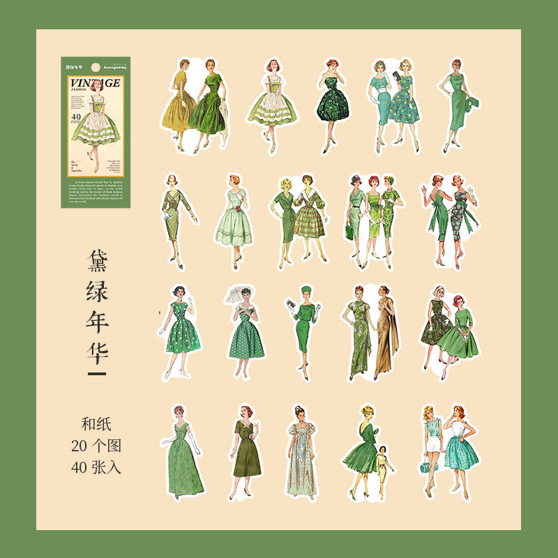 Shizou Washi  Lady Stickers