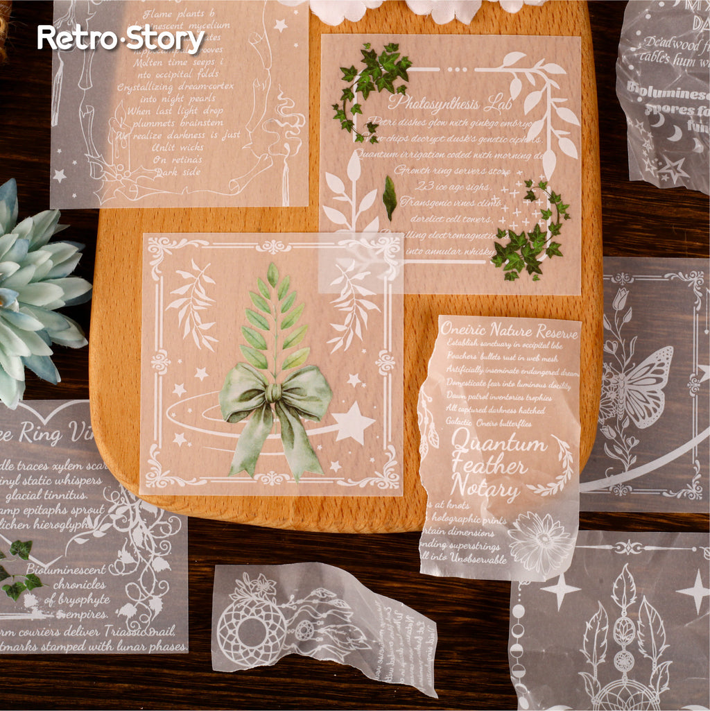 20 Pcs Buttefly Floral Scrapbook Paper BQXY