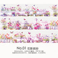 1 Roll Fence PET Stickers HZWX