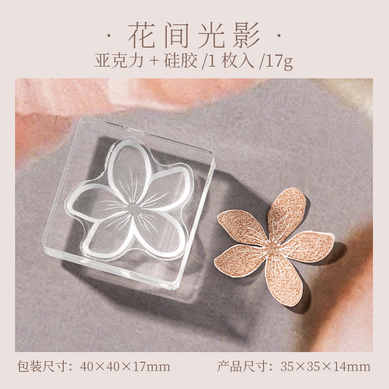 Silicone Flower Stamp WNZF