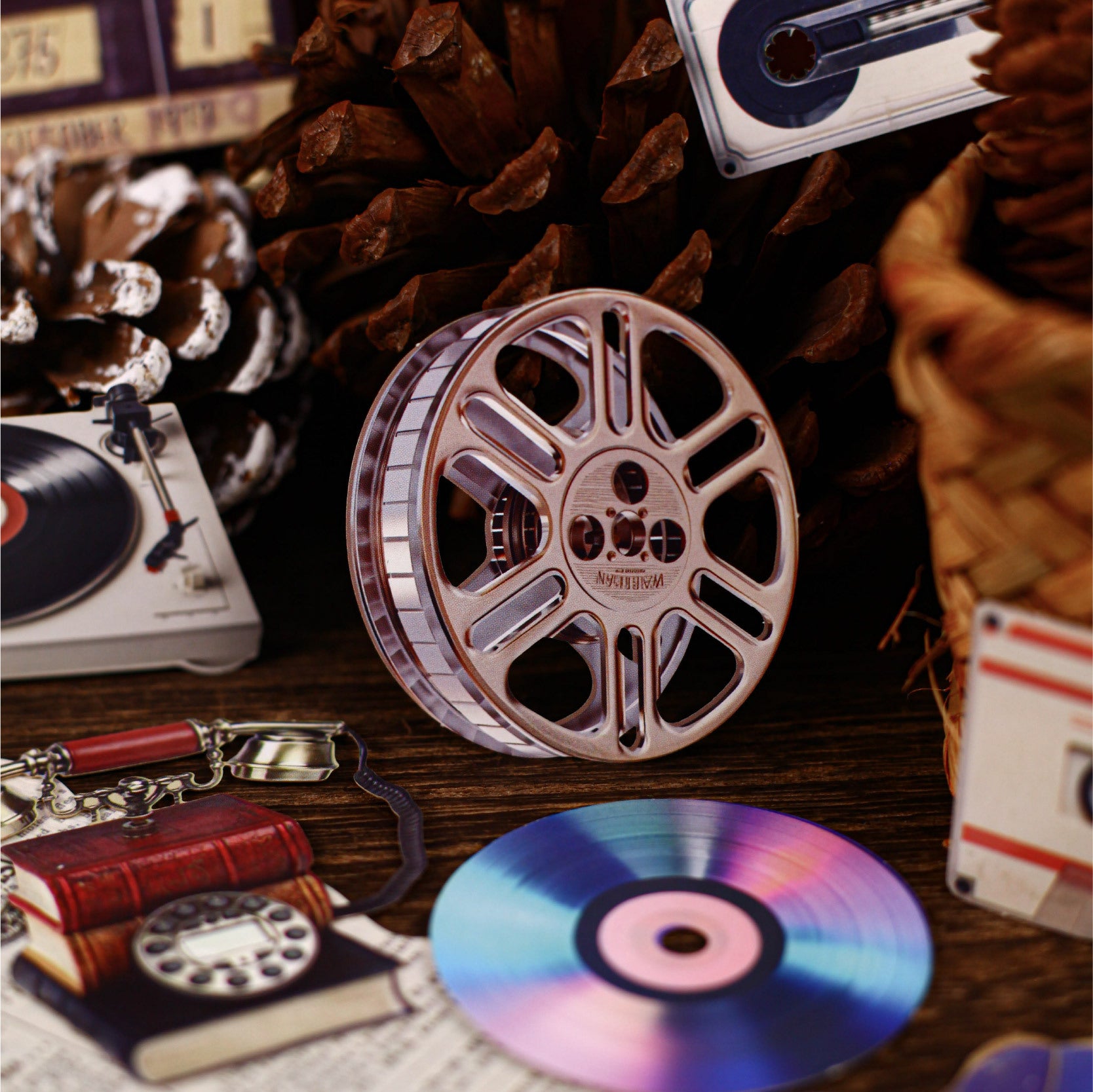 10 Pcs Vintage Antiques Cardstock Stickers LSXL