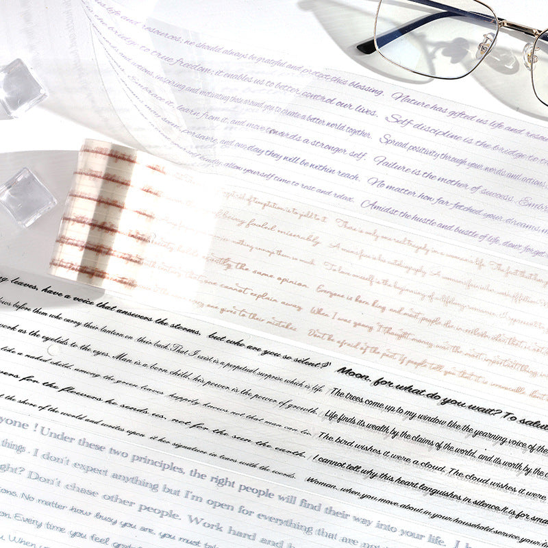 6 Rolls Quote Theme PET Tapes Set MKSG