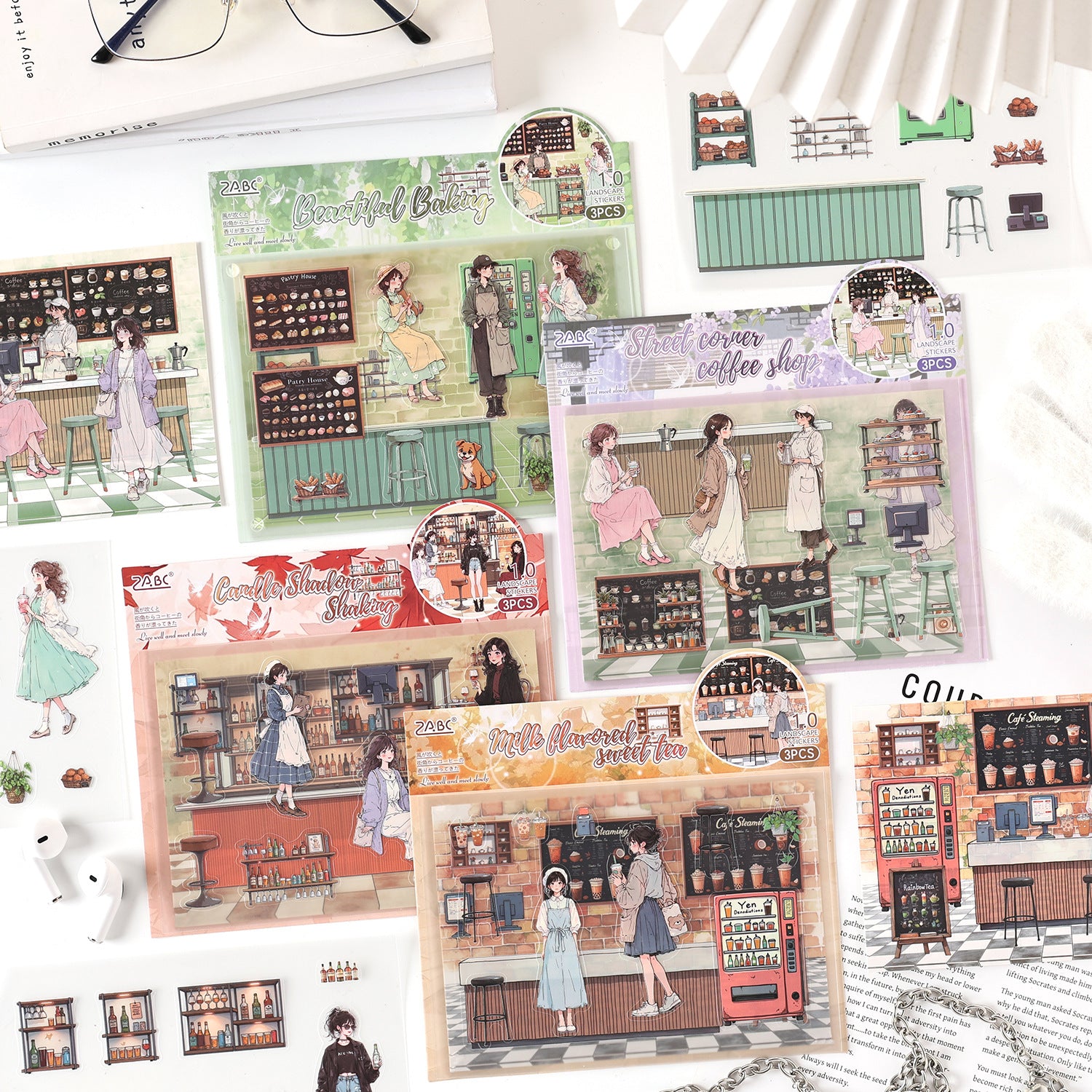 Bar Scene DIY Stickers Kit WHWG