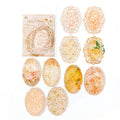 10 Pcs Floral Chintz Vintage Lace Edged Paper HKYQC
