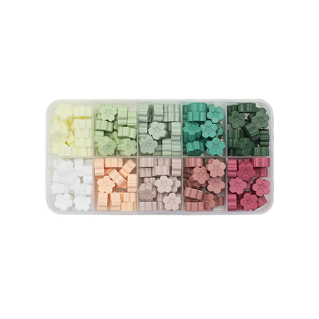 Sakura Story: 10-Color Wax Seal Beads Set