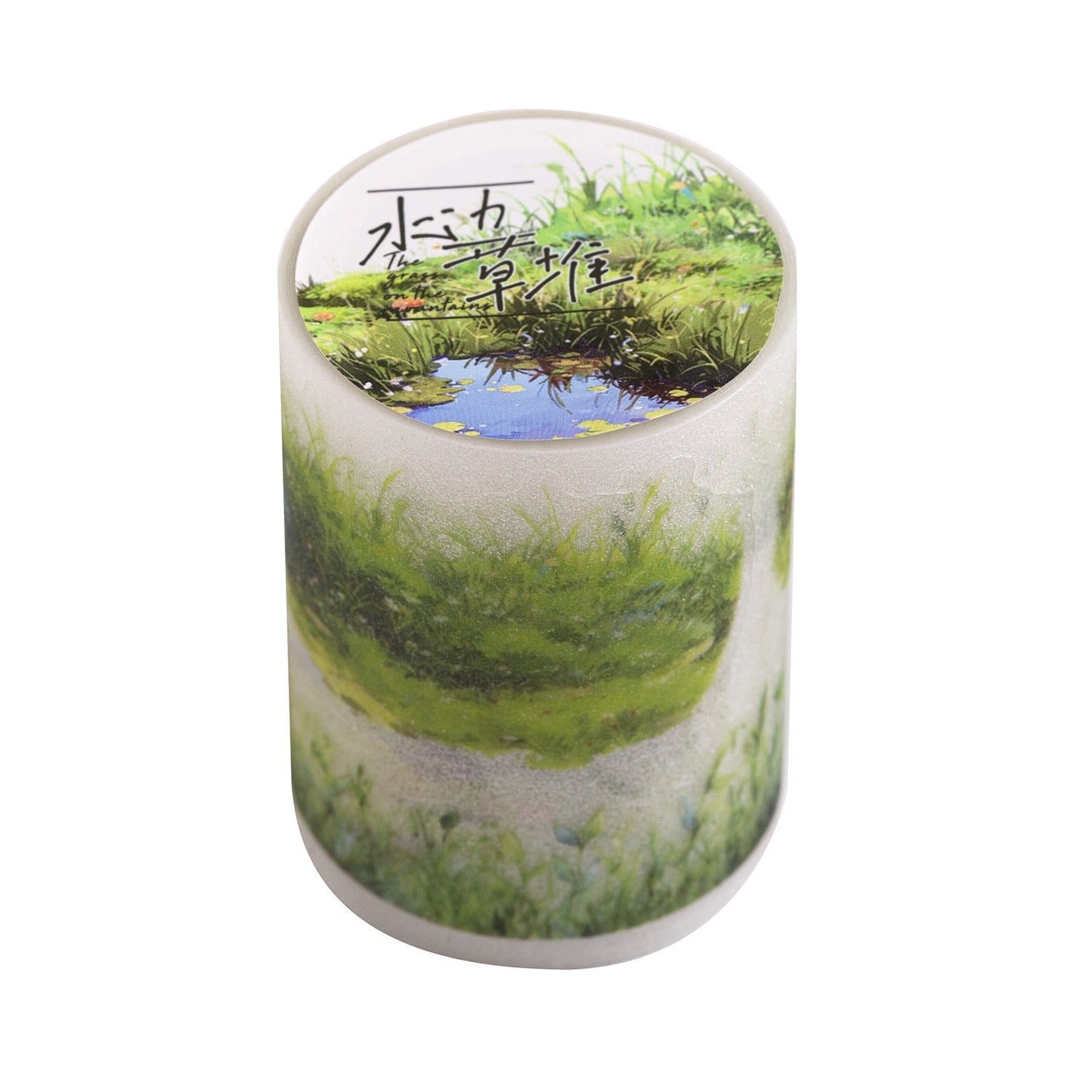 1 Roll Cie-cut Grass PET Stickers Tape SYSFC