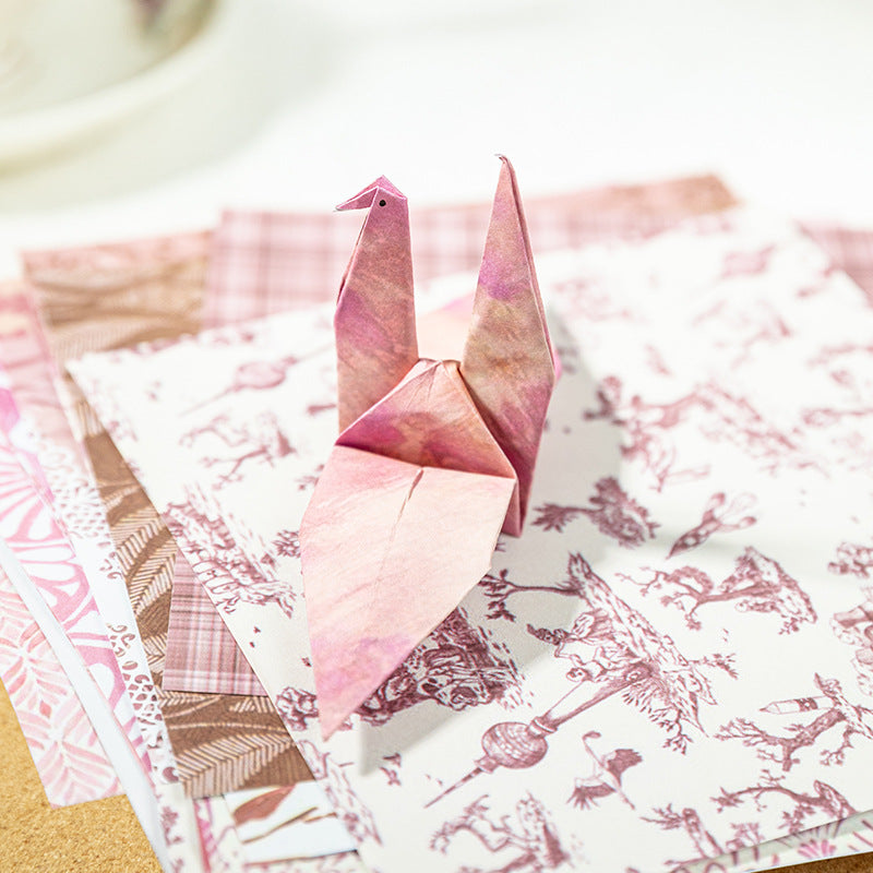 30 Pcs Vintage Floral Paper TYRJ