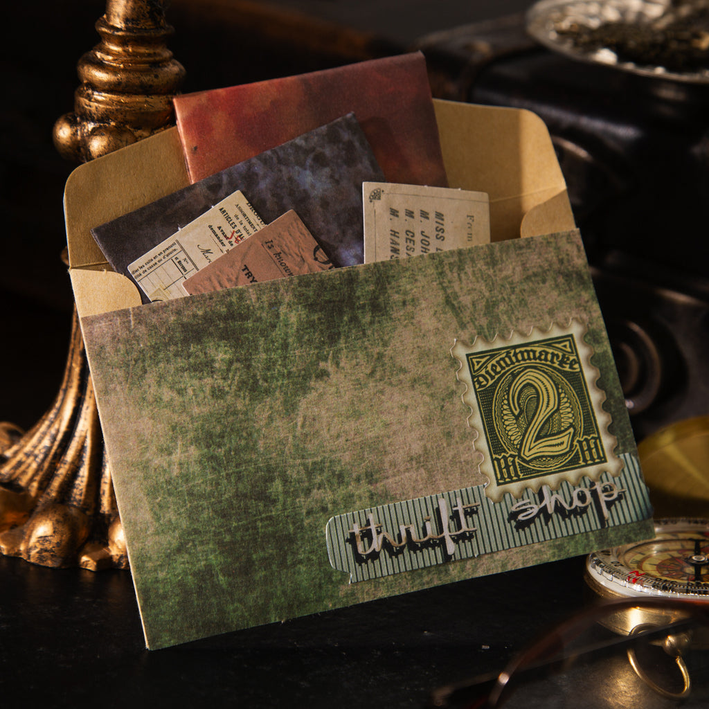 30 Pcs Vintage Scrapbook Paper BBJL