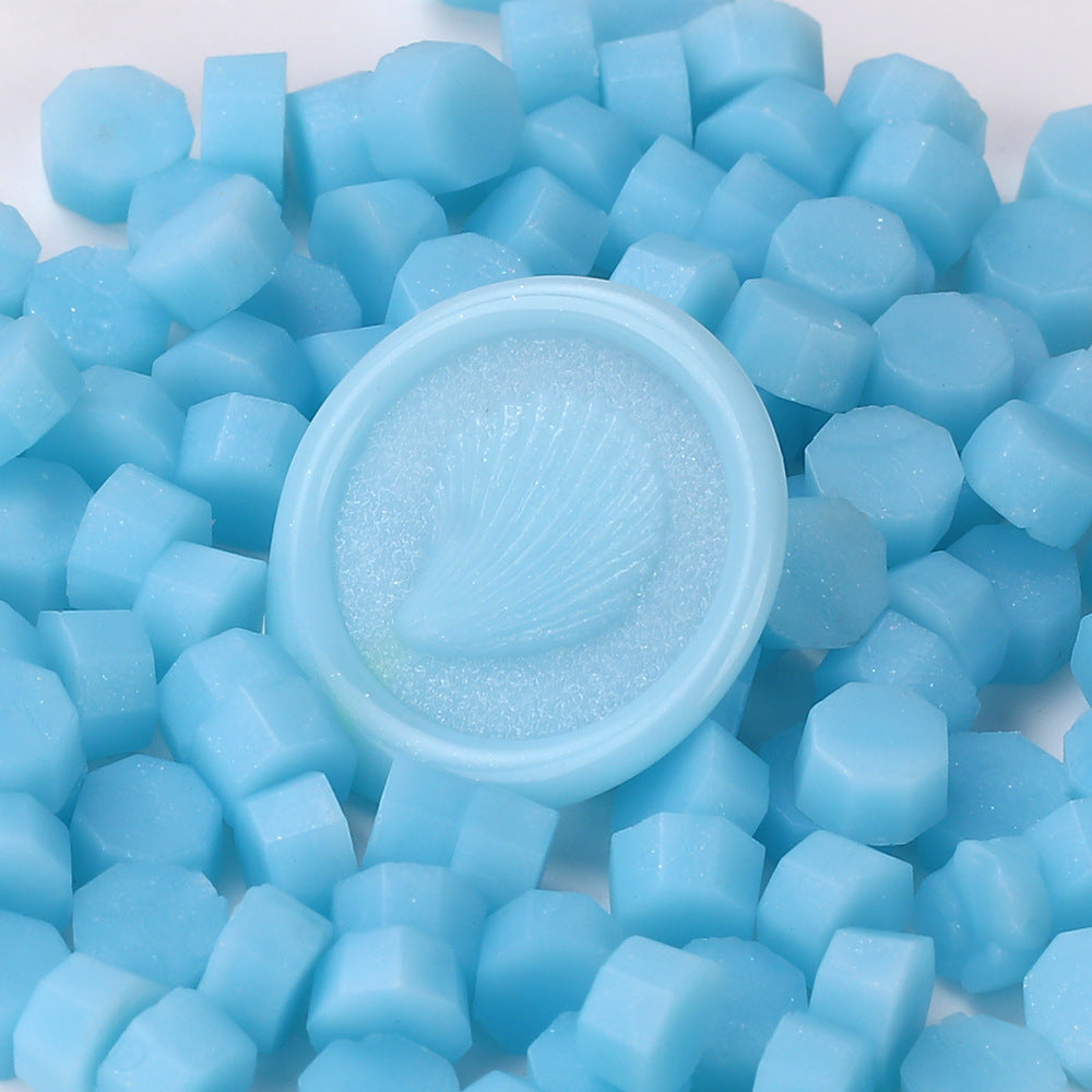100 PCS Octagon Wax Seal Beads H88