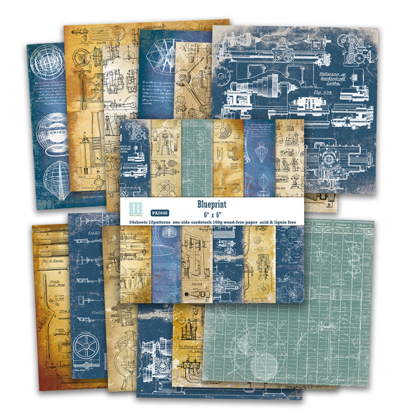 6 inch Scrapbook Paper Pad JYY2048