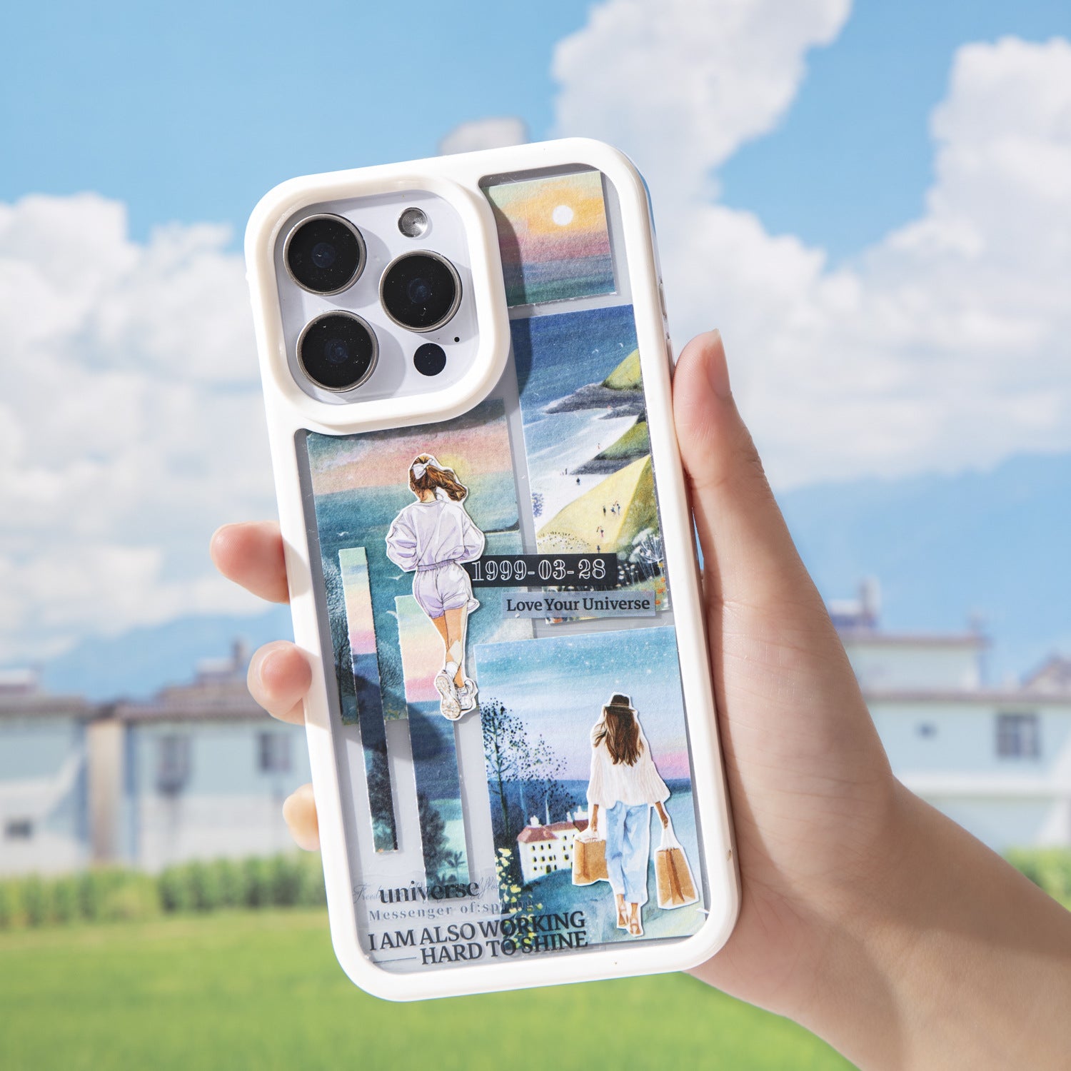 50 Sheets Spring Scenery Washi Stickers Book CCXZ