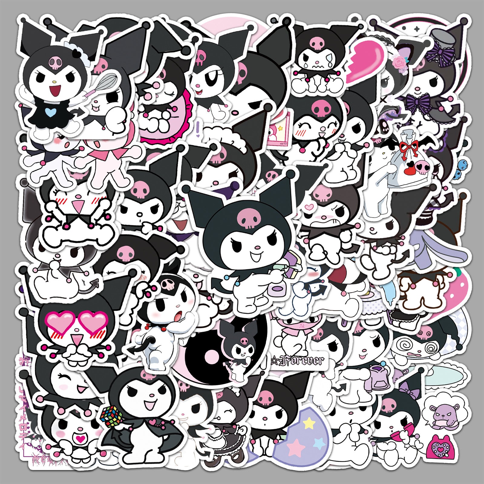 50Pcs Kawaii Waterproof Vinyl Stickers SRO104
