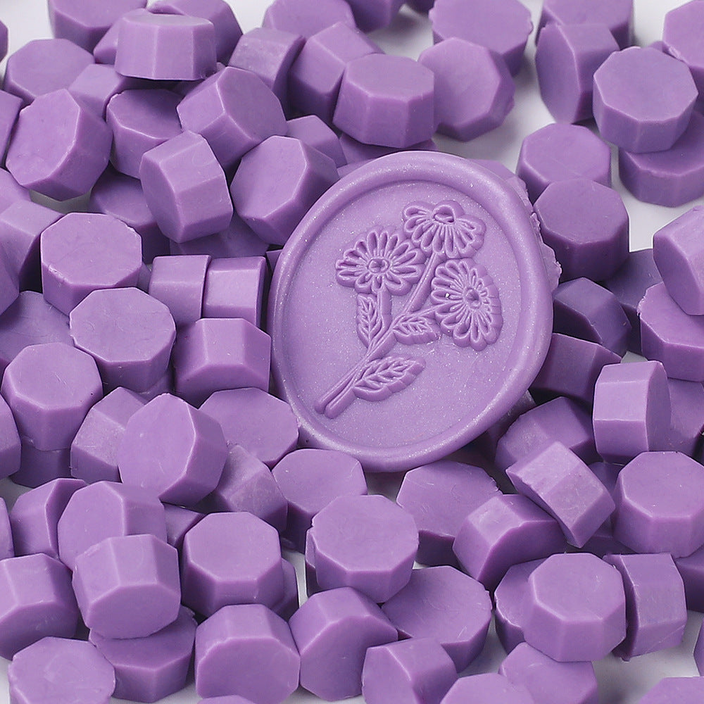 100 PCS Octagon Wax Seal Beads H58