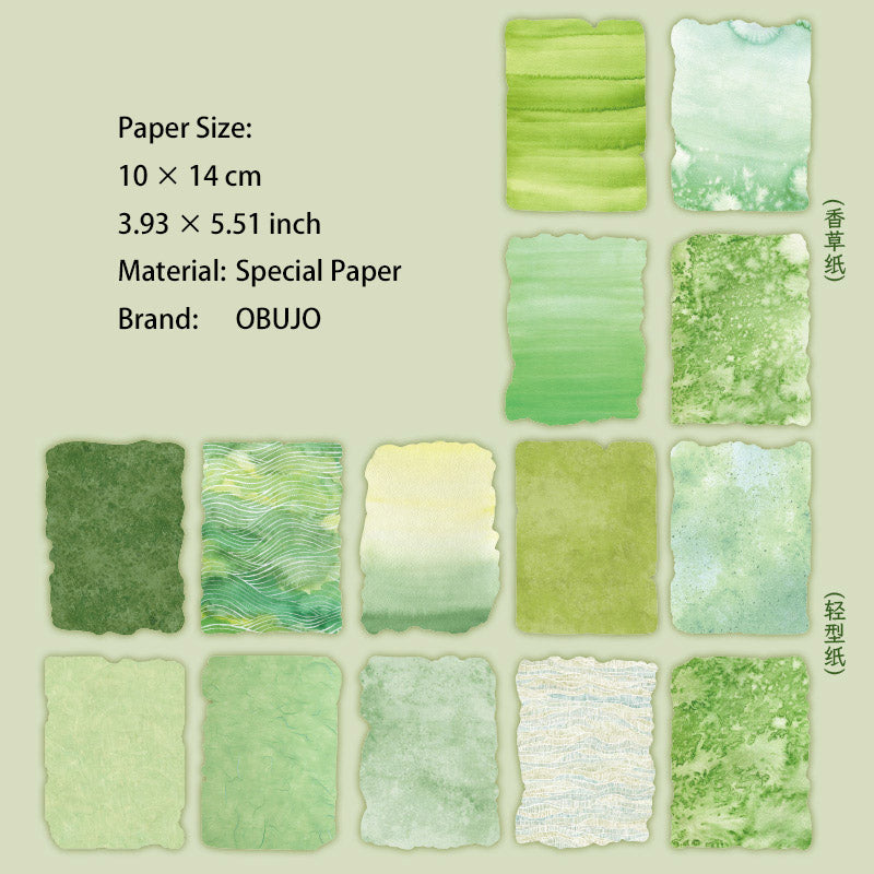 24 Pcs Embossed Scrapbook Paper YRLG