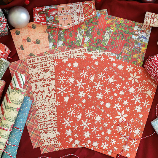 20 Sheets Christmas Scrapbook Paper SDYQ