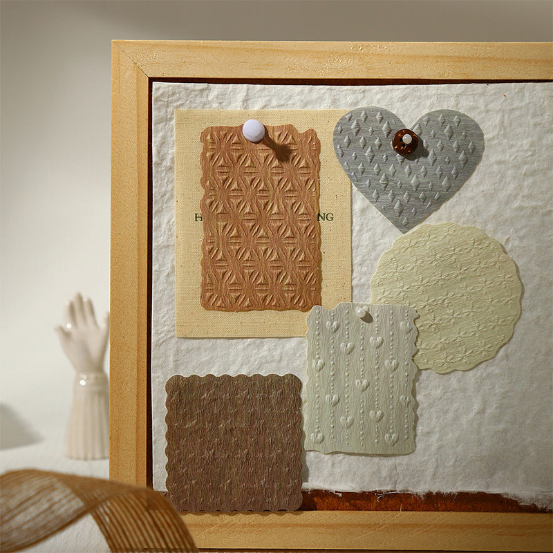 20 Pcs Emobossed Journal Paper FYSCS