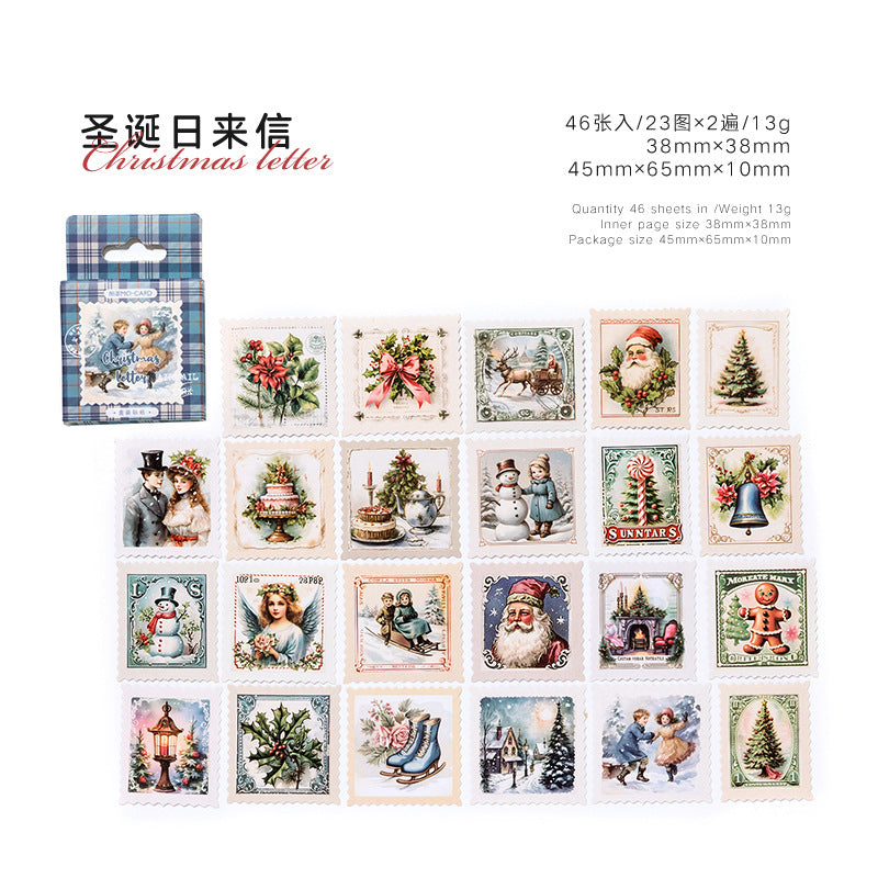 46 Pcs Christmas Stickers LYSD