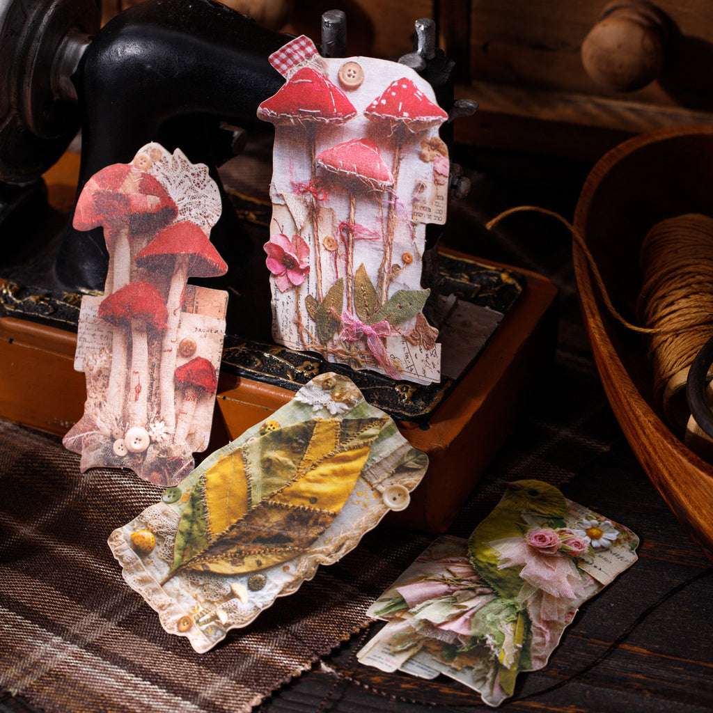 20 Pcs Vintage Junk Journal Stickers PBYS