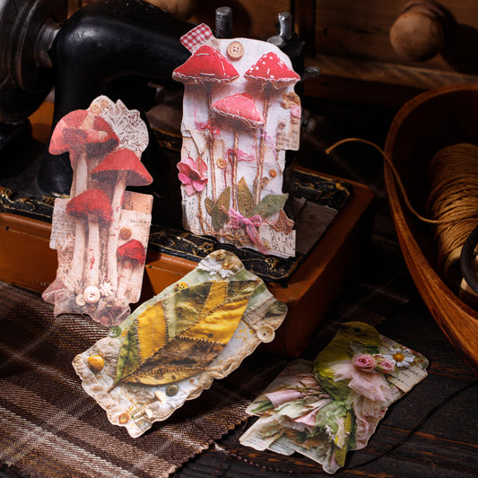 20 Pcs Vintage Junk Journal Stickers PBYS