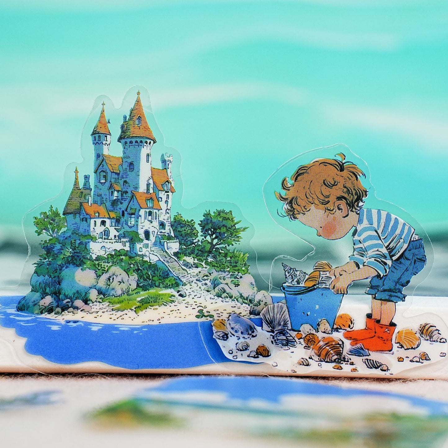 15 Pcs Dreamy Girl PET Stickers XMZL