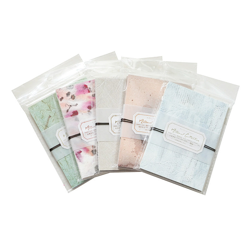 30 Sheets Texture Scrapbook Paper RQEZ