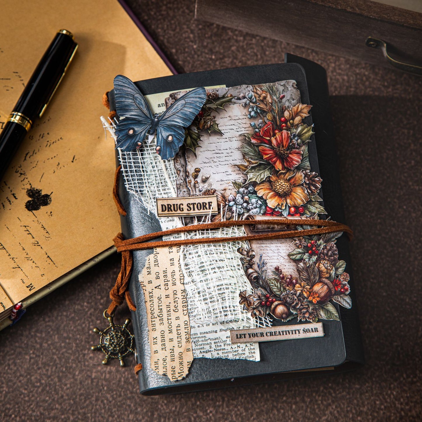 10 Pcs Vintage Cardstock Stickers JYPZ