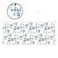 Floral Decorative Tape Rolls- Ink Wash