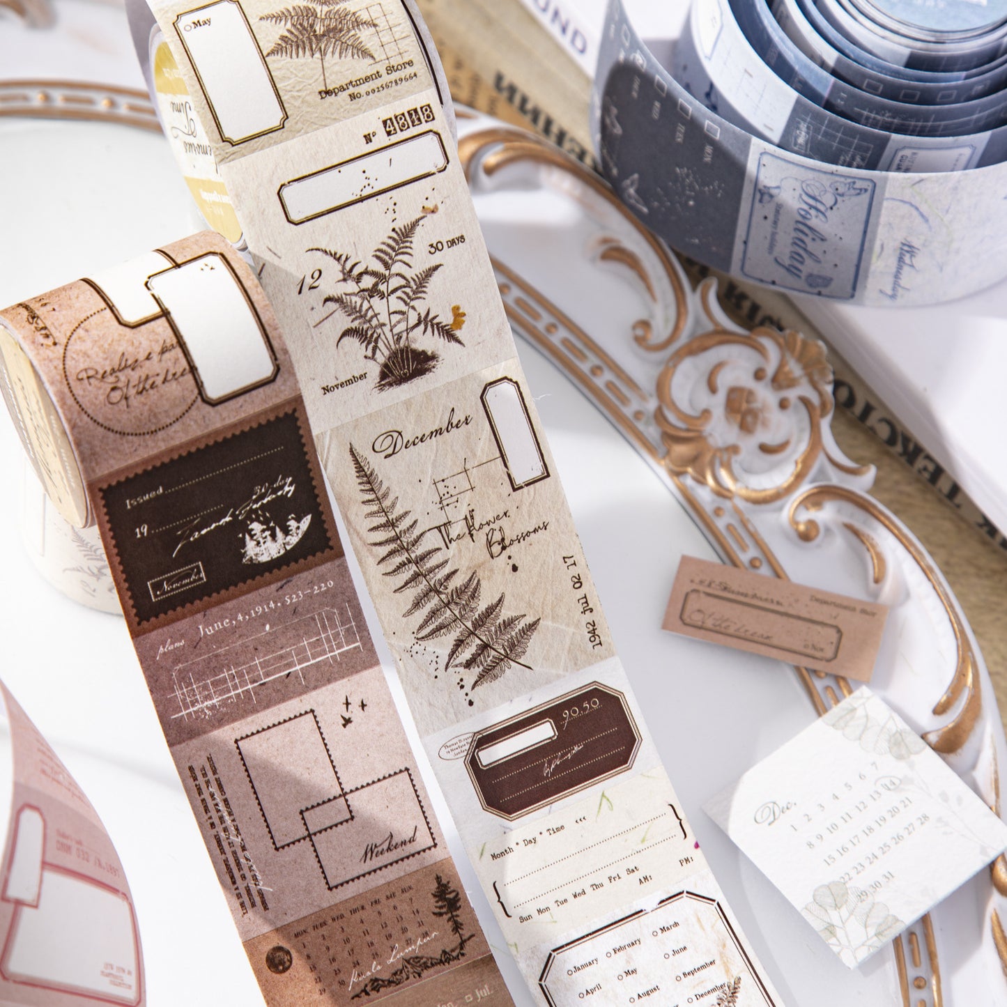 1 Roll Vintage Junk Journal Tape SJJY