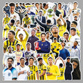 50Pcs Football Theme Waterproof Vinyl Stickers STY11