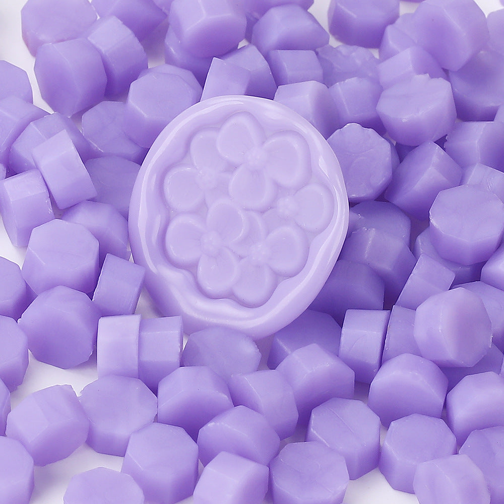100 PCS Octagon Wax Seal Beads H59