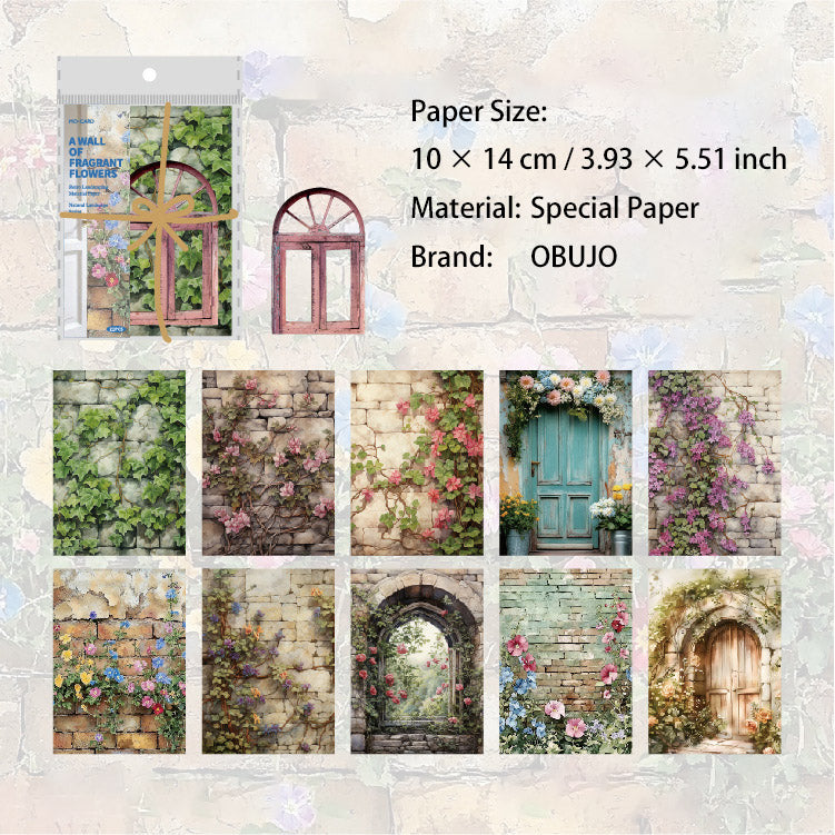21 Pcs Natural Theme Scrapbook Paper ZRJG