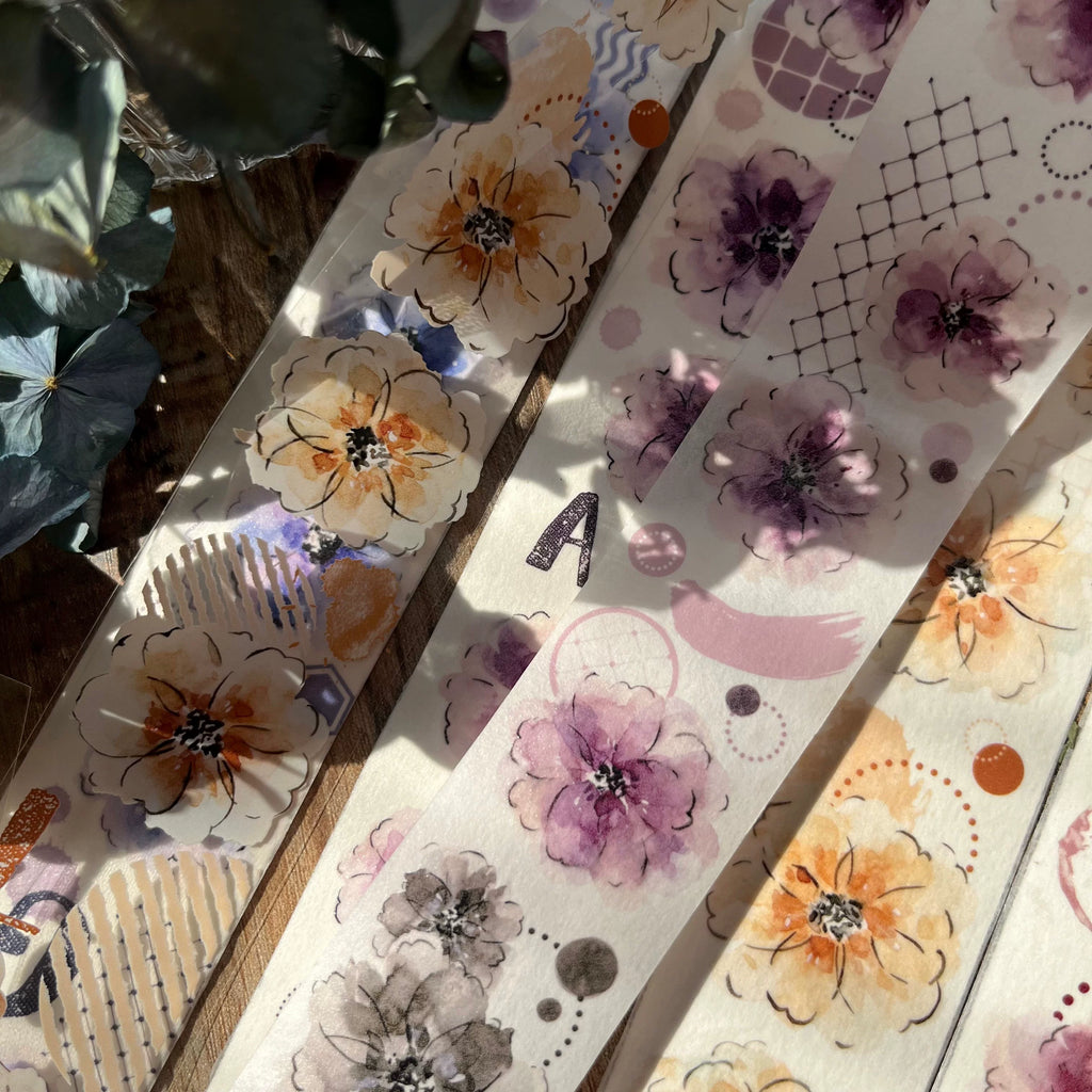 Floral  Decorative Tape Rolls- Petit Ditsy