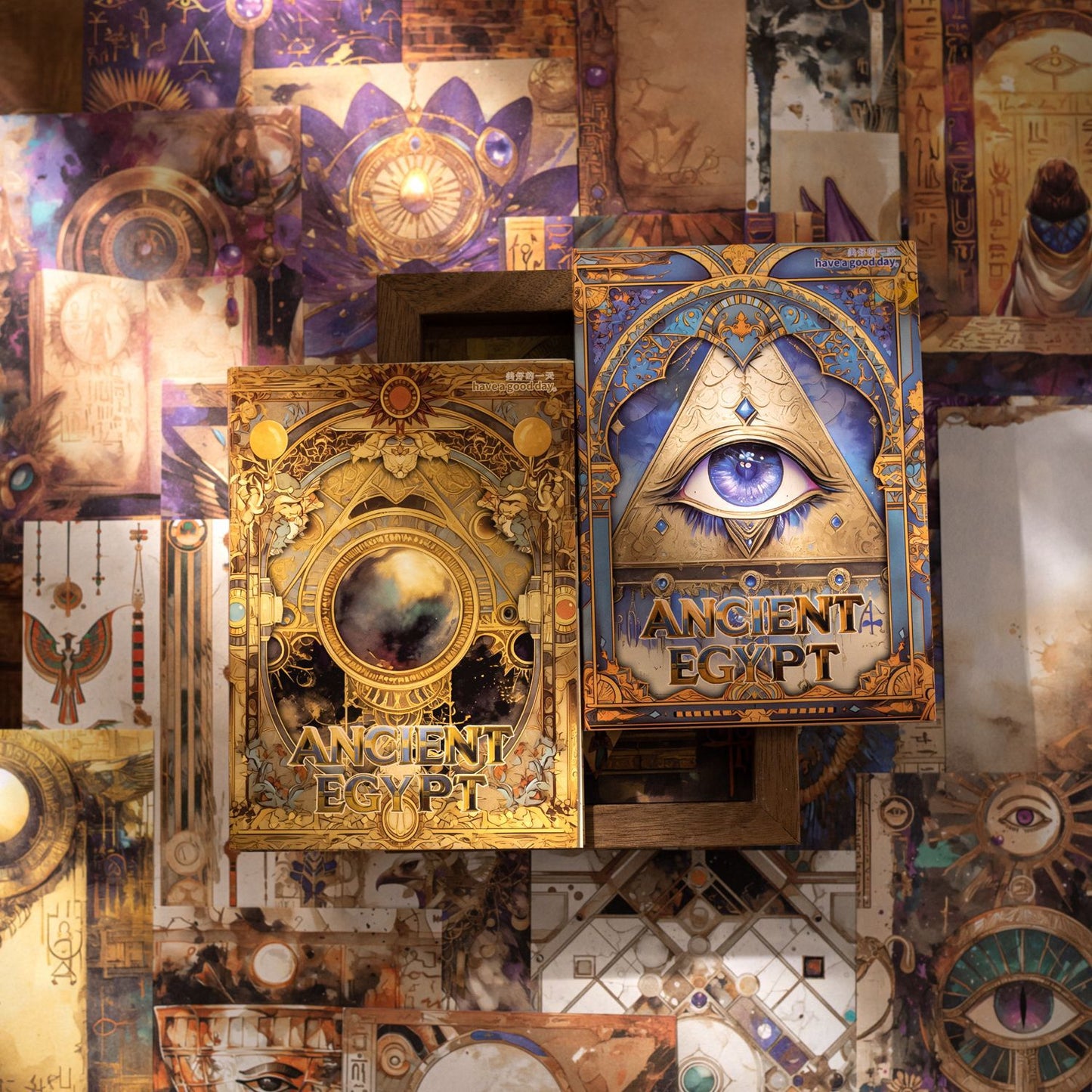 30 Pcs Egypt Themed Journal Paper SMAJ