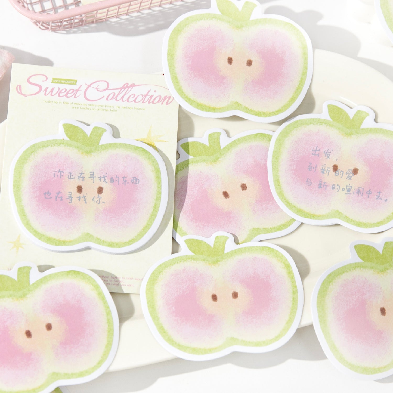 30 Pcs Cute Fruit Dessert Sticky Note TMSJ