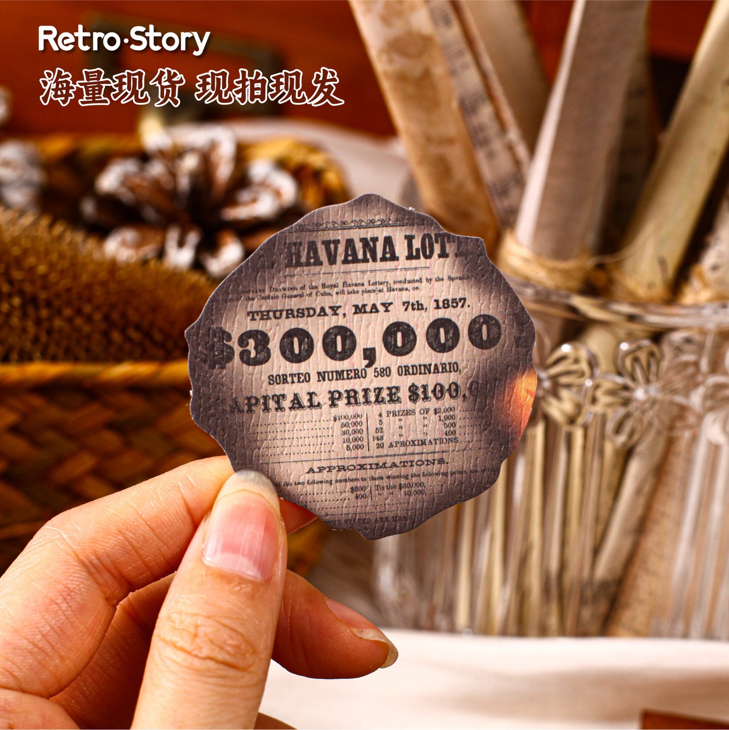 20 Pcs Burning Debris Themed Stickers SGSY