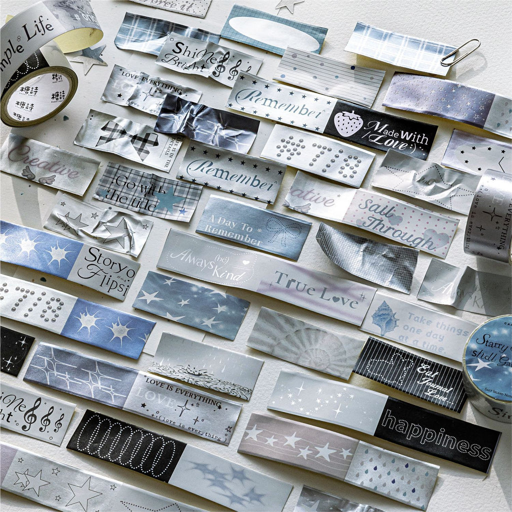 1 Roll Aesthetic Words Decorative Tape YDXJ