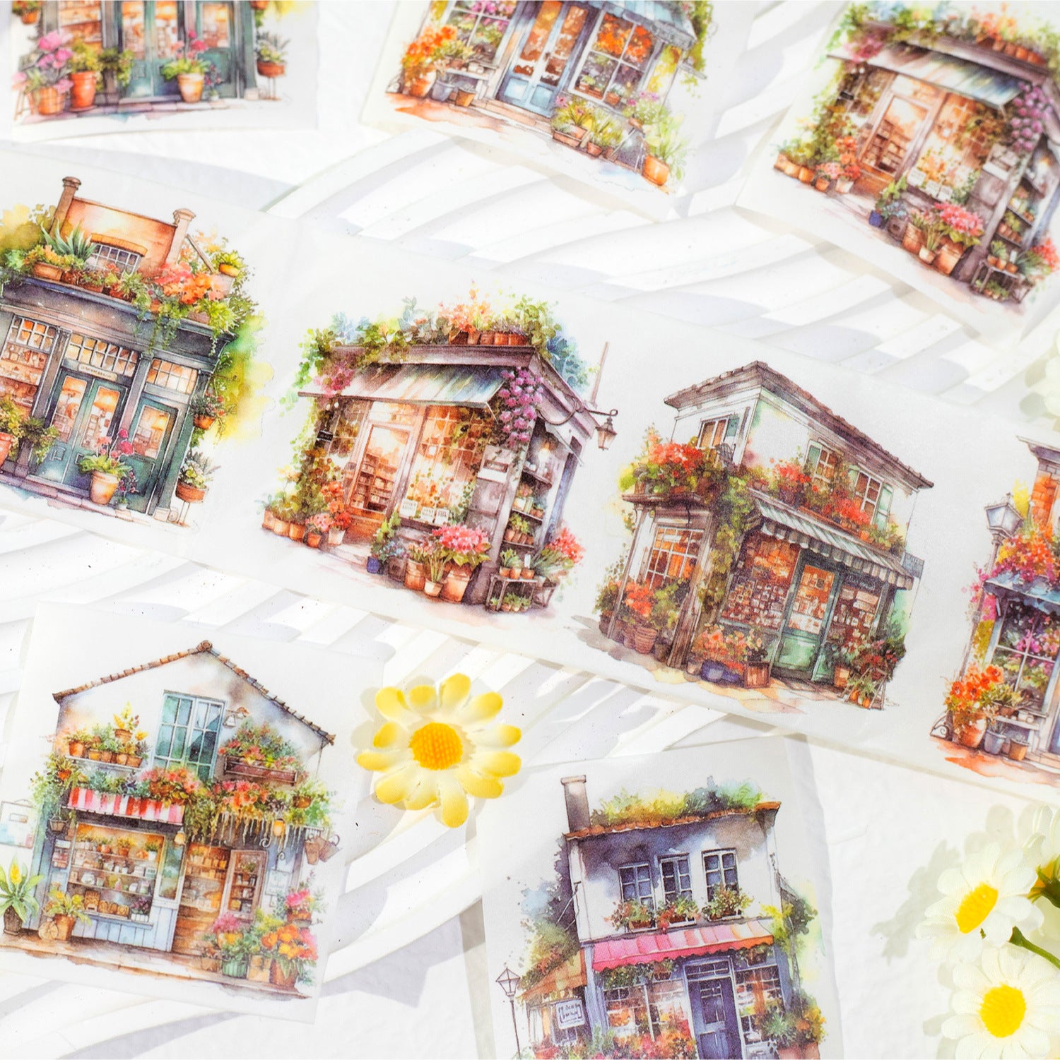 1 Roll Flower Shop Washi Tape LMHY
