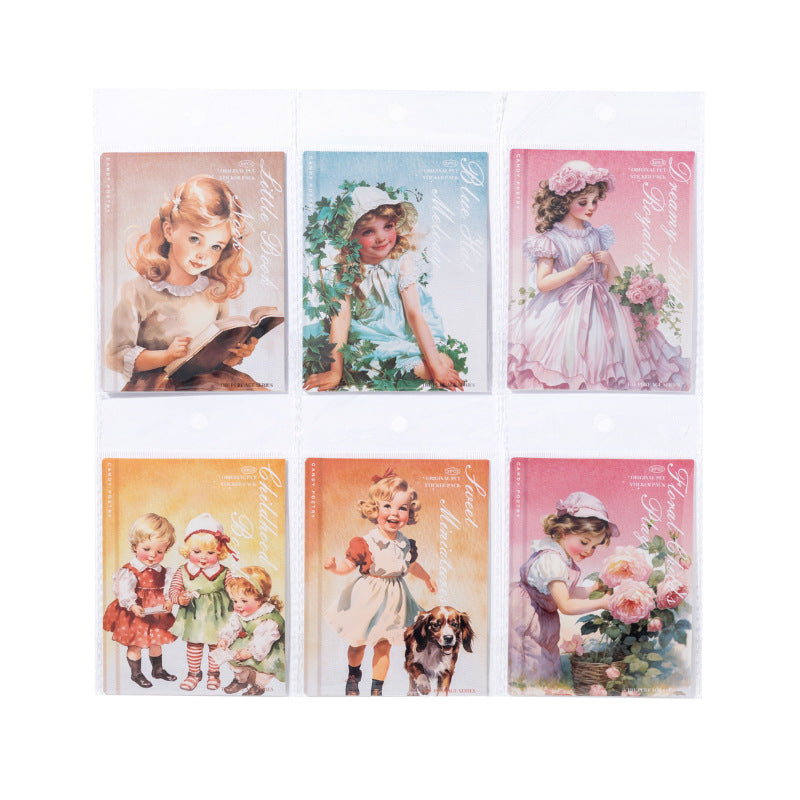 30 Pcs Childhood PET Stickers CZSD