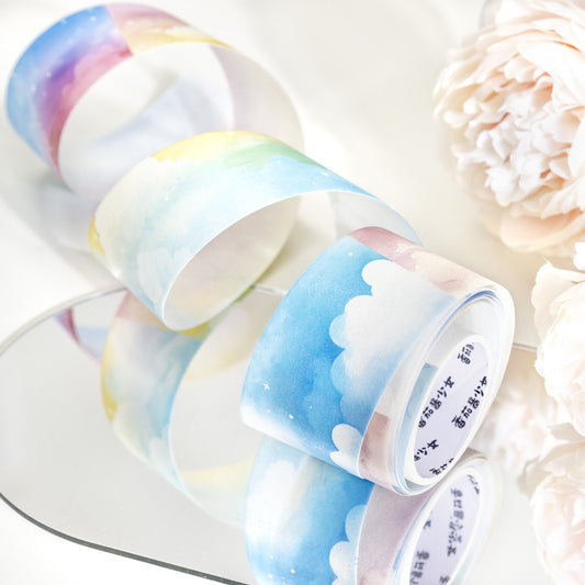 1 Roll Cloud Landscape Washi Tape TKYH