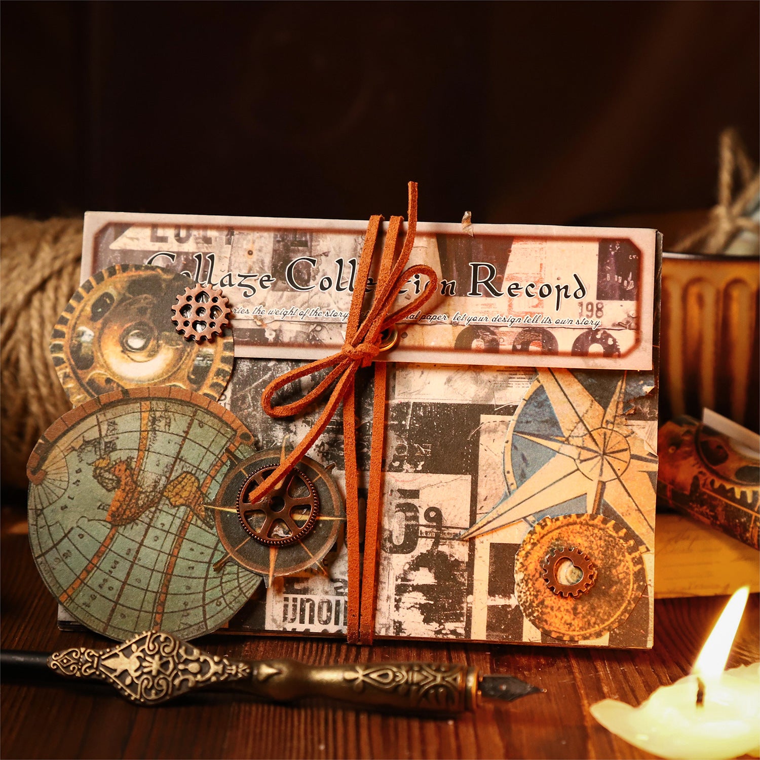 30 Pcs Vintage Scrapbook Paper PTSJL