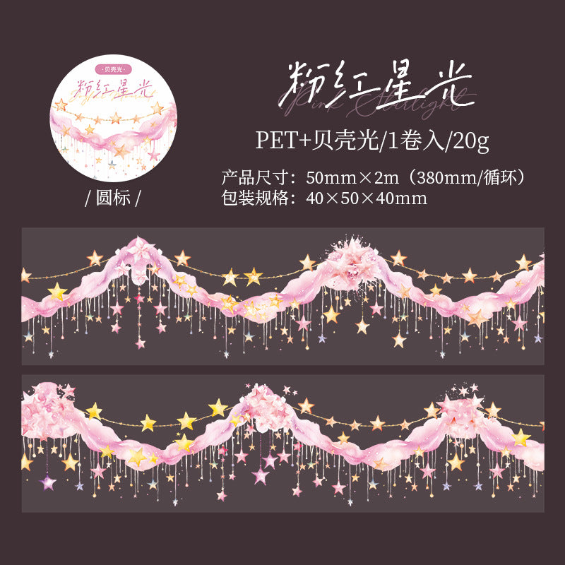 1 Roll Decoration Theme PET Tape XYSK