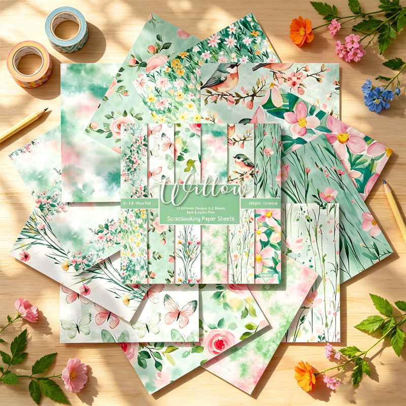 6 inch Scrapbook Paper Pad SKP343C